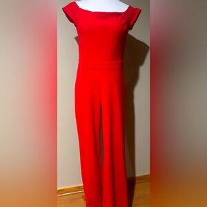 Women’s jumpsuit red